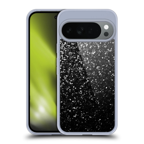 PLdesign Sparkle Prints Black Soft Gel Case for Google Pixel 10