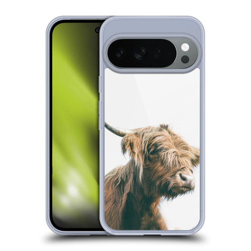 Patrik Lovrin Animal Portraits Majestic Highland Cow Soft Gel Case for Google Pixel 10