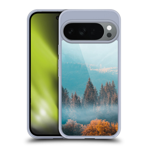 Patrik Lovrin Magical Foggy Landscape Autumn Forest Soft Gel Case for Google Pixel 10