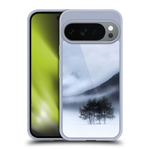 Patrik Lovrin Magical Foggy Landscape Fog, Mountains And A Tree Soft Gel Case for Google Pixel 10
