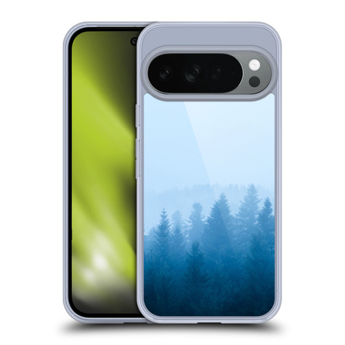 Patrik Lovrin Magical Foggy Landscape Fog Over Forest Soft Gel Case for Google Pixel 10