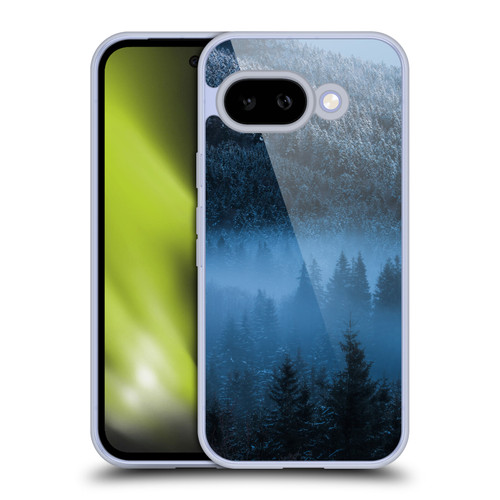 Patrik Lovrin Magical Foggy Landscape Magical Fog Over Snowy Forest Soft Gel Case for Google Pixel 9A