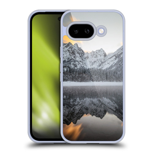 Patrik Lovrin Magical Lakes Sunset Clouds Over Mountains Soft Gel Case for Google Pixel 9A
