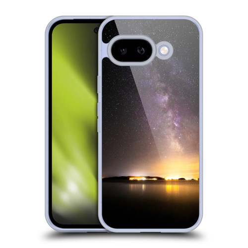 Patrik Lovrin Night Sky Seascape With Milky Way Soft Gel Case for Google Pixel 9A
