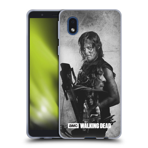 AMC The Walking Dead Double Exposure Daryl Soft Gel Case for Samsung Galaxy A01 Core (2020)