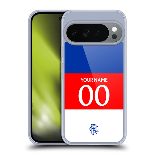 Custom Customised Personalised Rangers FC 2025/26 Kit Away Soft Gel Case for Google Pixel 10