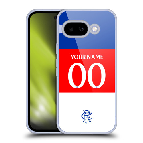 Custom Customised Personalised Rangers FC 2025/26 Kit Away Soft Gel Case for Google Pixel 9A