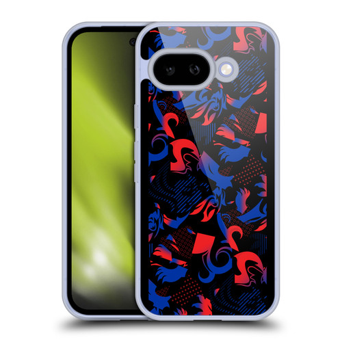 Rangers FC 2024/25 Kit Third Pattern Soft Gel Case for Google Pixel 9A