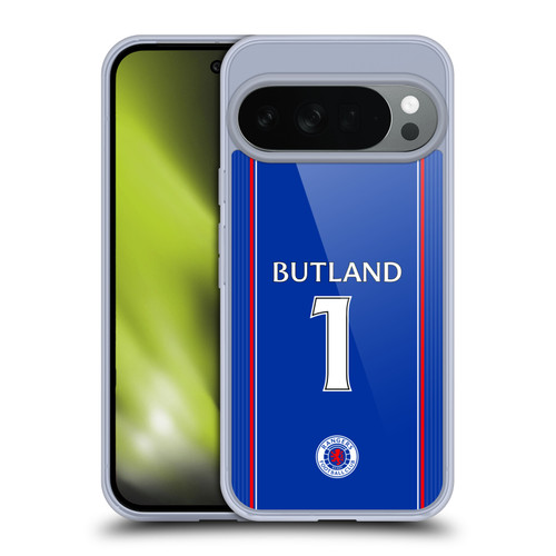 Rangers FC 2023/24 Players Home Kit Jack Butland Soft Gel Case for Google Pixel 10