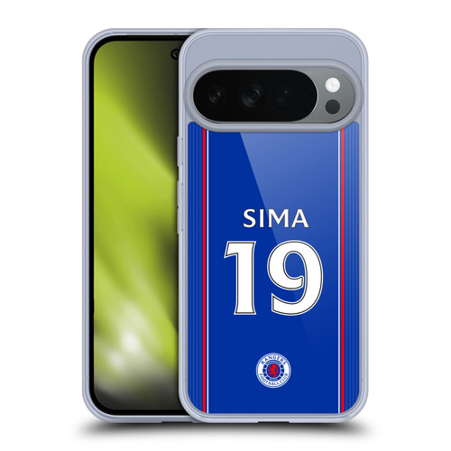 Rangers FC 2023/24 Players Home Kit Abdallah Sima Soft Gel Case for Google Pixel 10