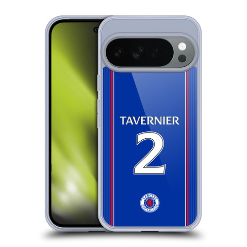 Rangers FC 2023/24 Players Home Kit James Tavernier Soft Gel Case for Google Pixel 10