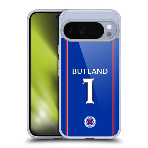 Rangers FC 2023/24 Players Home Kit Jack Butland Soft Gel Case for Google Pixel 10 Pro XL