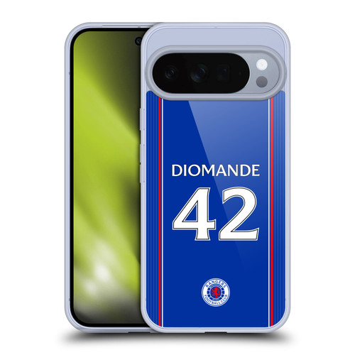 Rangers FC 2023/24 Players Home Kit Mohamed Diomande Soft Gel Case for Google Pixel 10 Pro XL