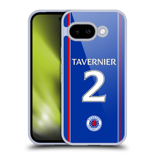 Rangers FC 2023/24 Players Home Kit James Tavernier Soft Gel Case for Google Pixel 9A