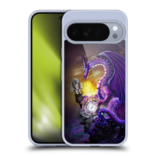 Rose Khan Mythic Scale Series Purple Time Soft Gel Case for Google Pixel 10 Pro XL