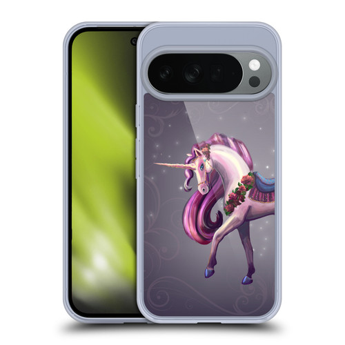 Rose Khan Unicorns Rose Red Soft Gel Case for Google Pixel 10