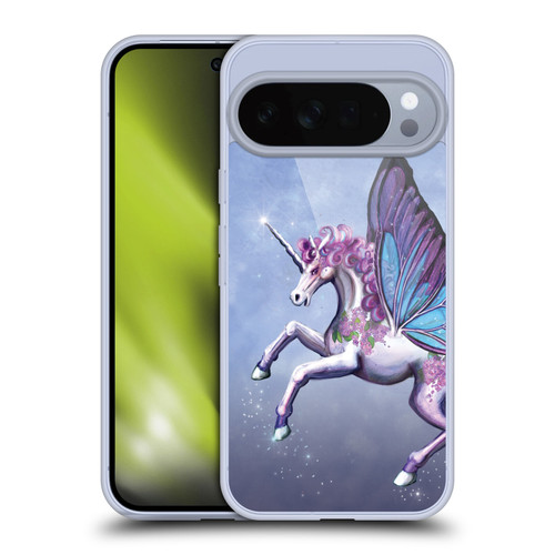 Rose Khan Unicorns Lilac Purple Butterfly Soft Gel Case for Google Pixel 10 Pro XL