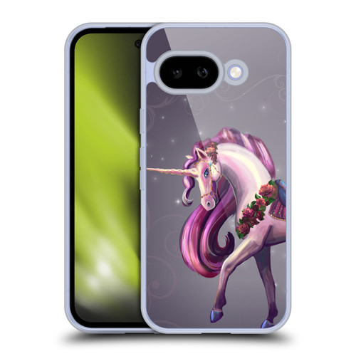 Rose Khan Unicorns Rose Red Soft Gel Case for Google Pixel 9A