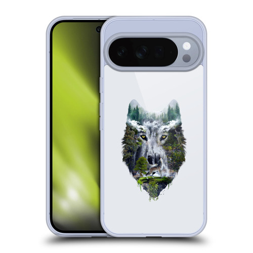 Riza Peker Animal Abstract Wolf Nature Soft Gel Case for Google Pixel 10 Pro XL