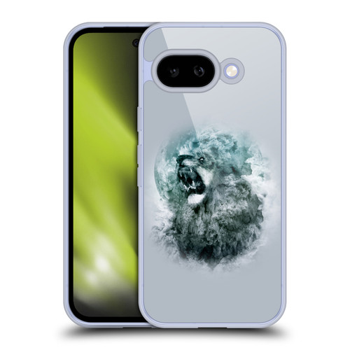 Riza Peker Animal Abstract Roaring Clouds Soft Gel Case for Google Pixel 9A