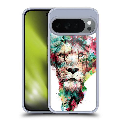 Riza Peker Animals The King Soft Gel Case for Google Pixel 10