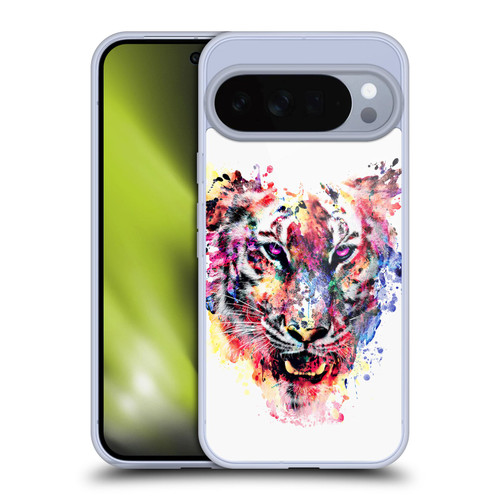Riza Peker Animals Eye Of The Tiger Soft Gel Case for Google Pixel 10 Pro XL