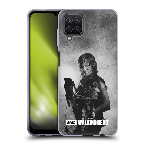AMC The Walking Dead Double Exposure Daryl Soft Gel Case for Samsung Galaxy A12 (2020)