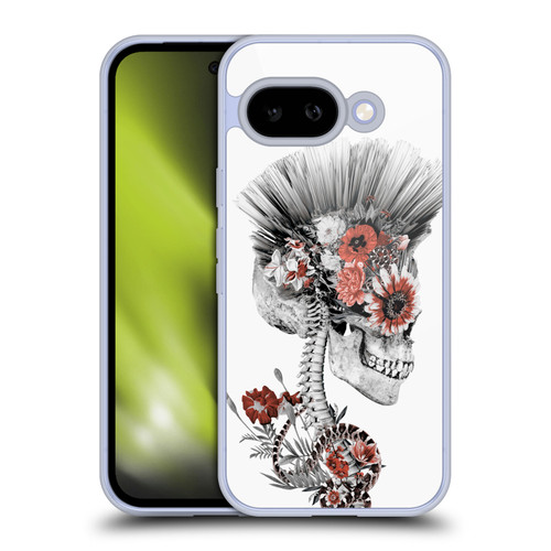 Riza Peker Skulls 5 Punk Soft Gel Case for Google Pixel 9A
