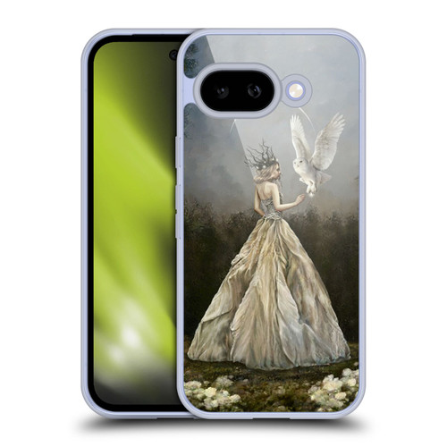 Selina Fenech Art Fantasy Goddess With Owl Soft Gel Case for Google Pixel 9A