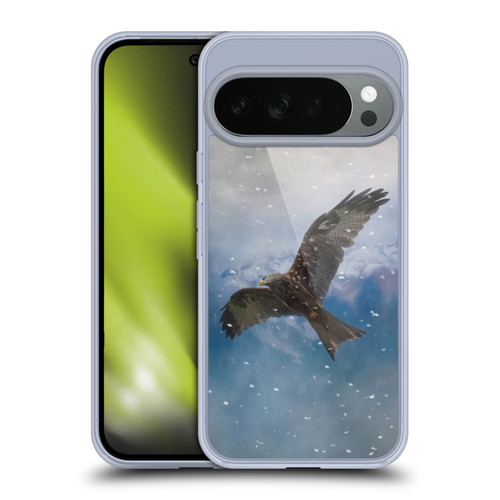 Simone Gatterwe Animals Flying Eagle Soft Gel Case for Google Pixel 10