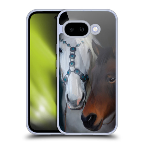 Simone Gatterwe Animals 3 Painted Horse Soft Gel Case for Google Pixel 9A