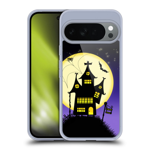 Simone Gatterwe Halloween Haunted House Soft Gel Case for Google Pixel 10