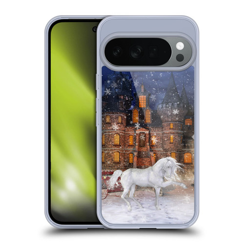 Simone Gatterwe Horses Christmas Time Soft Gel Case for Google Pixel 10