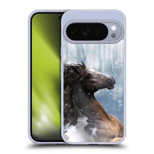 Simone Gatterwe Horses In The Snow Soft Gel Case for Google Pixel 10 Pro XL