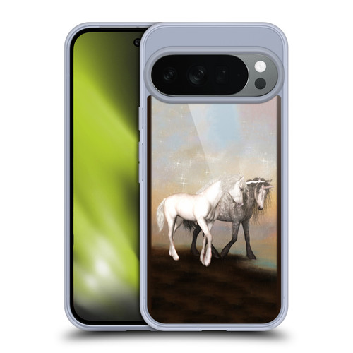 Simone Gatterwe Pegasus And Unicorns Lovers Soft Gel Case for Google Pixel 10