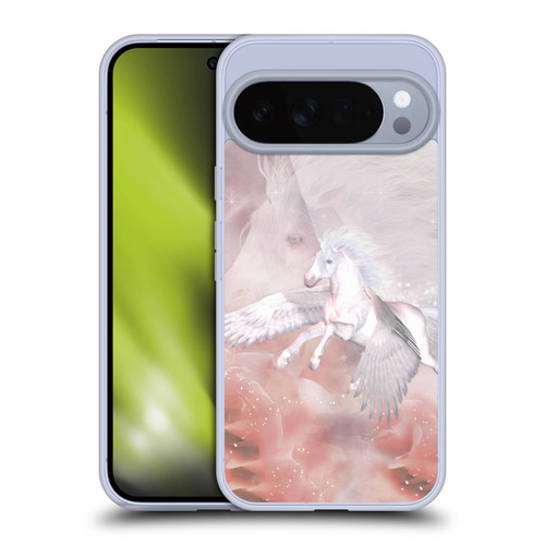 Simone Gatterwe Pegasus And Unicorns Flying Unicorn Soft Gel Case for Google Pixel 10 Pro XL