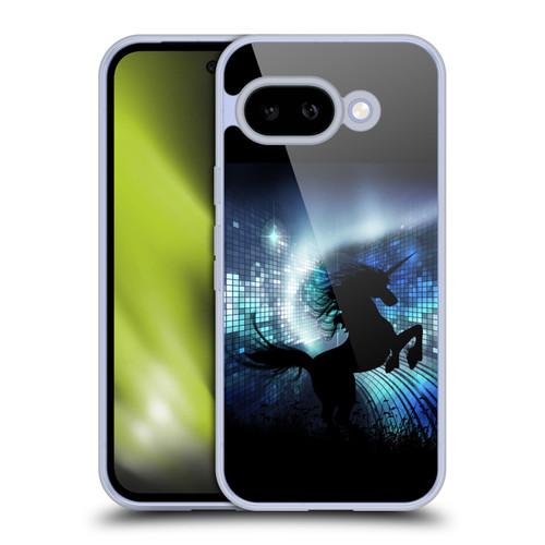 Simone Gatterwe Pegasus And Unicorns Silhouette Soft Gel Case for Google Pixel 9A