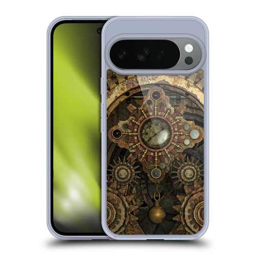 Simone Gatterwe Steampunk Rusty Vintage Gears Soft Gel Case for Google Pixel 10