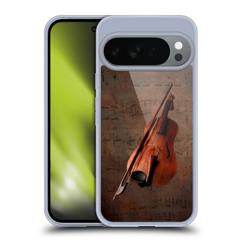 Simone Gatterwe Vintage And Steampunk Violin Soft Gel Case for Google Pixel 10