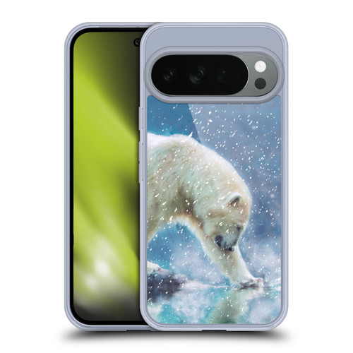 Simone Gatterwe Wildlife Snow Soft Gel Case for Google Pixel 10