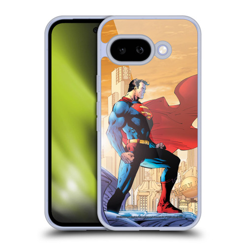 Superman DC Comics Comic Book Art #23 Variant Soft Gel Case for Google Pixel 9A