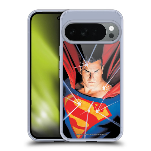 Superman DC Comics Famous Comic Book Covers Mythology Soft Gel Case for Google Pixel 10