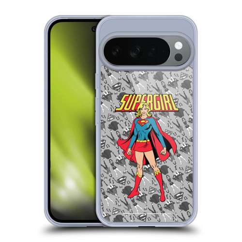 Superman DC Comics Supergirl Comic Art Classic Soft Gel Case for Google Pixel 10