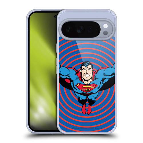 Superman DC Comics Vintage Fashion Circles Soft Gel Case for Google Pixel 10 Pro XL