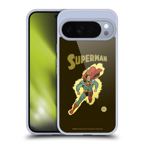 Superman DC Comics Vintage Fashion Comic Soft Gel Case for Google Pixel 10 Pro XL