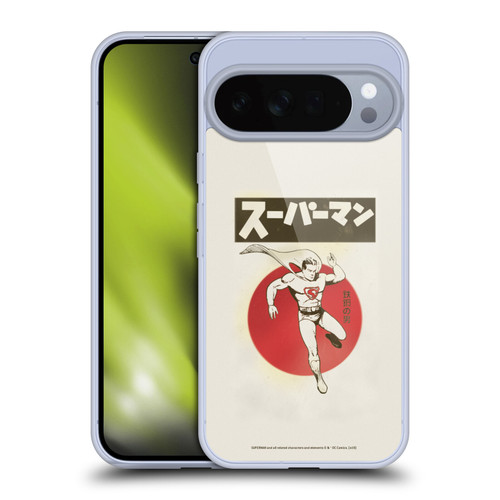 Superman DC Comics Vintage Fashion Japanese Flag Soft Gel Case for Google Pixel 10 Pro XL