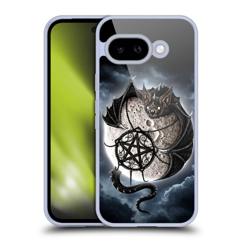 Sarah Richter Animals Gothic Dragon Bat & Moon Soft Gel Case for Google Pixel 9A