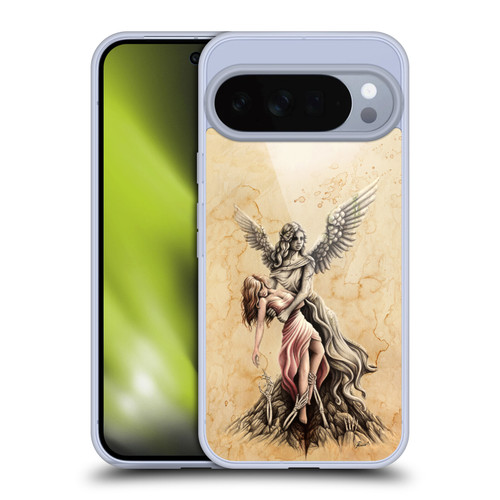 Sarah Richter Gothic Stone Angel Soft Gel Case for Google Pixel 10 Pro XL