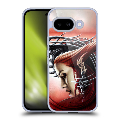 Sarah Richter Gothic Demon Girl Soft Gel Case for Google Pixel 9A