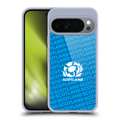 Scotland Rugby Graphics Logo Blue Soft Gel Case for Google Pixel 10